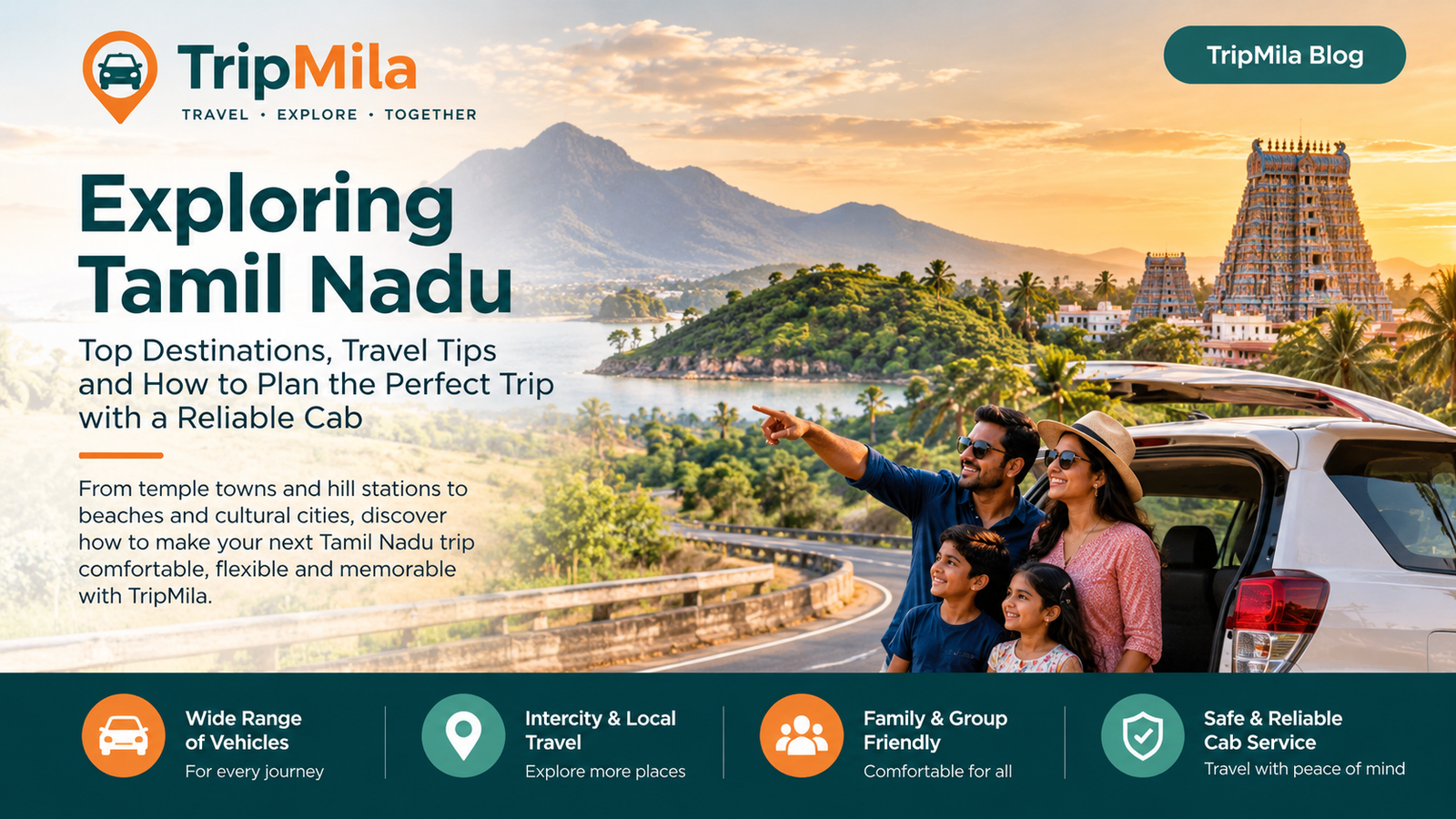 How to Book the Right Cab for Your Next Trip in Tamil Nadu
